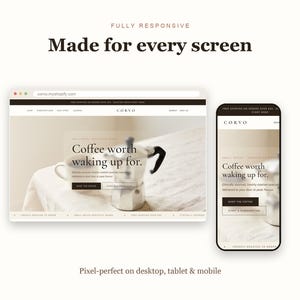 Corvo Shopify theme