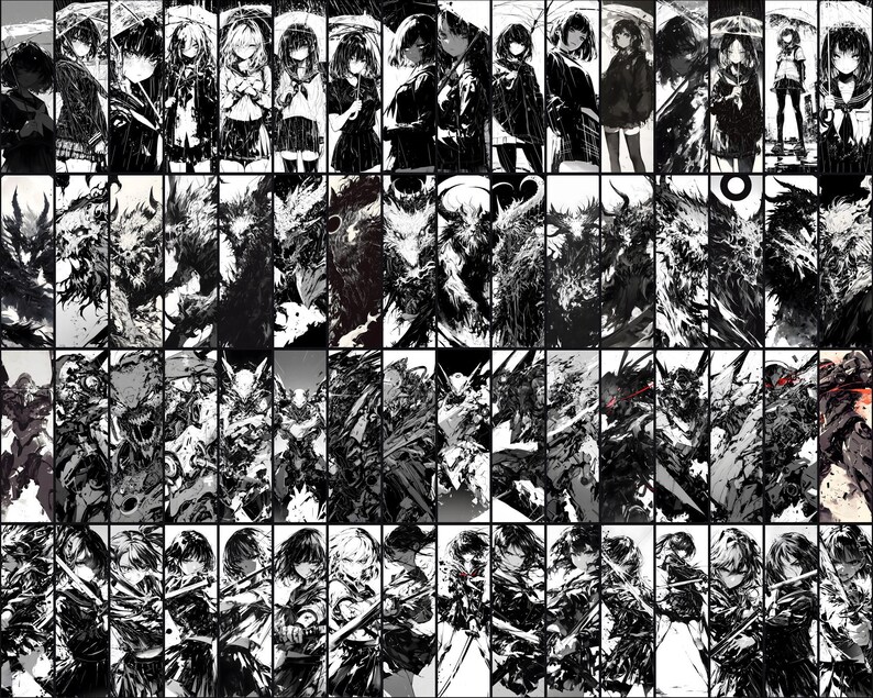 Dark Manga Wallpapers bundle