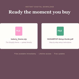 SUGARPOP Shopify theme