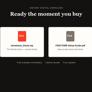 FRACTURE Shopify theme