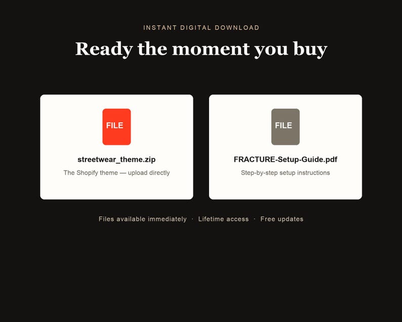 FRACTURE Shopify theme