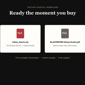 BLACKWORK Shopify theme