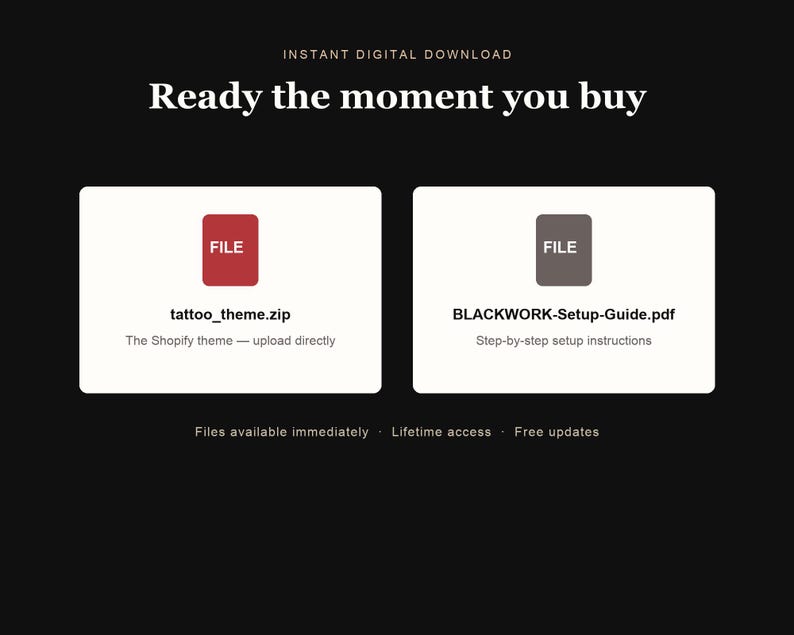 BLACKWORK Shopify theme