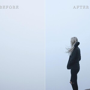 Bundel met Lightroom-presets voor sfeervolle berglandschappen, cinematische reisfotografie (mobiel/desktop) afbeelding 12