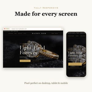 Maison Noir Shopify theme