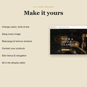 The Gilded Shopify theme