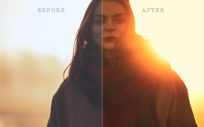 Kodak Portrait Lightroom Presets Bundle, Warm Film Style (Instant Download) image 11
