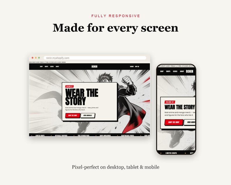 RONIN Shopify theme