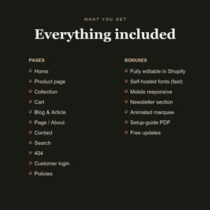 The Gilded Shopify theme
