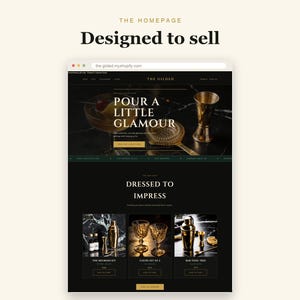 The Gilded Shopify theme