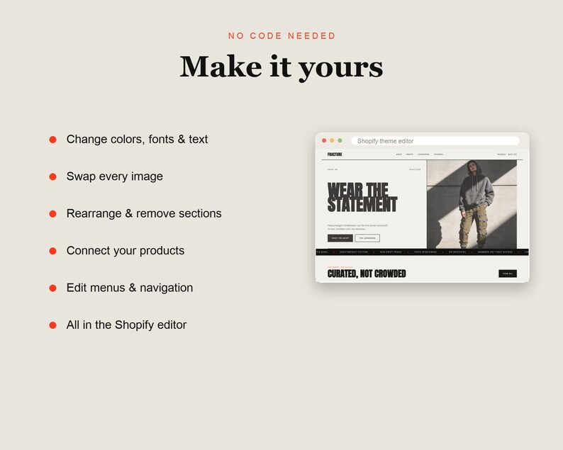 FRACTURE Shopify theme