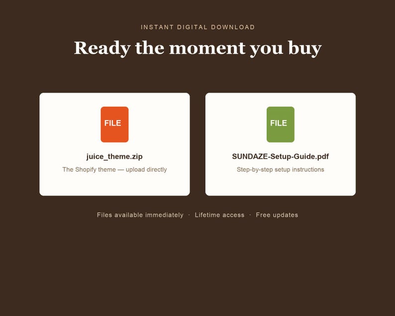 SUNDAZE Shopify theme