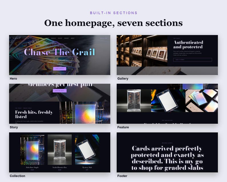 VAULT Shopify theme