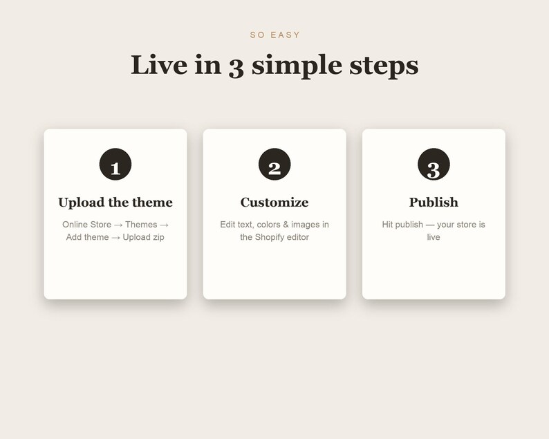 Atelier Shopify theme