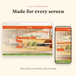 SUNDAZE Shopify theme