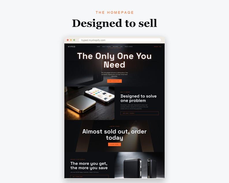 HYPED Shopify theme
