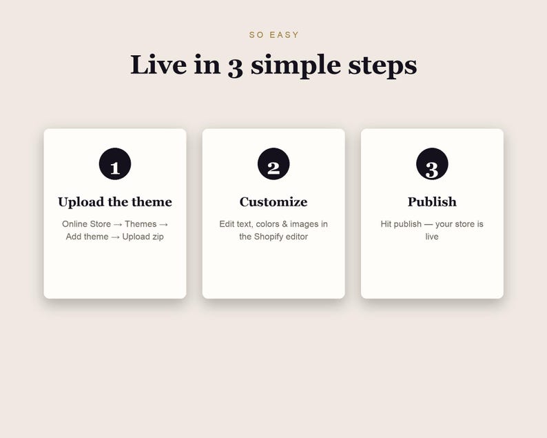 ORACLE shopify theme