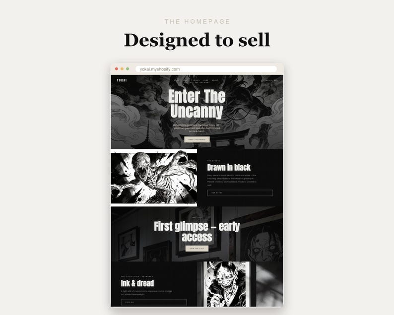 YOKAI Shopify theme