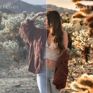 Boho Terracotta Lightroom Presets, Warm Earthy Tones (Mobile + Desktop) image 7