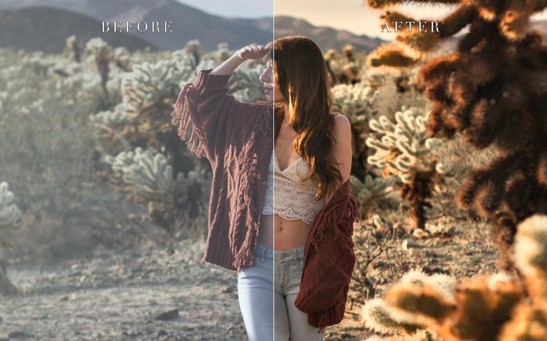 Boho Terracotta Lightroom Presets, Warm Earthy Tones (Mobile + Desktop) image 7