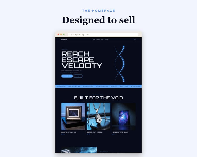 ORBIT shopify theme