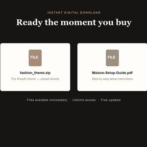 Maison Shopify theme
