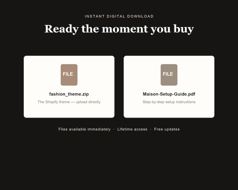 Maison Shopify theme