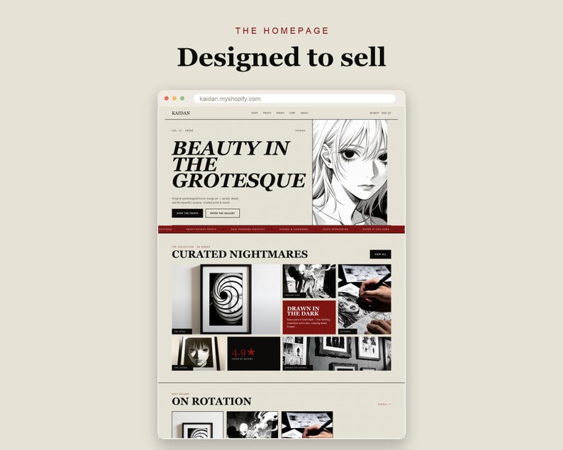 KAIDAN Shopify theme