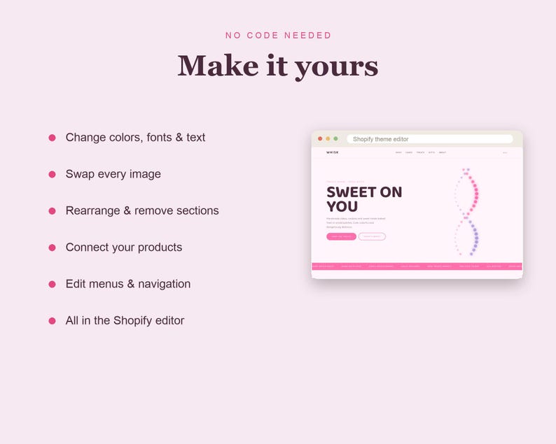 WHISK Shopify theme