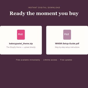 WHISK Shopify theme