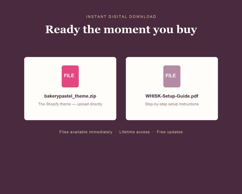 WHISK Shopify theme