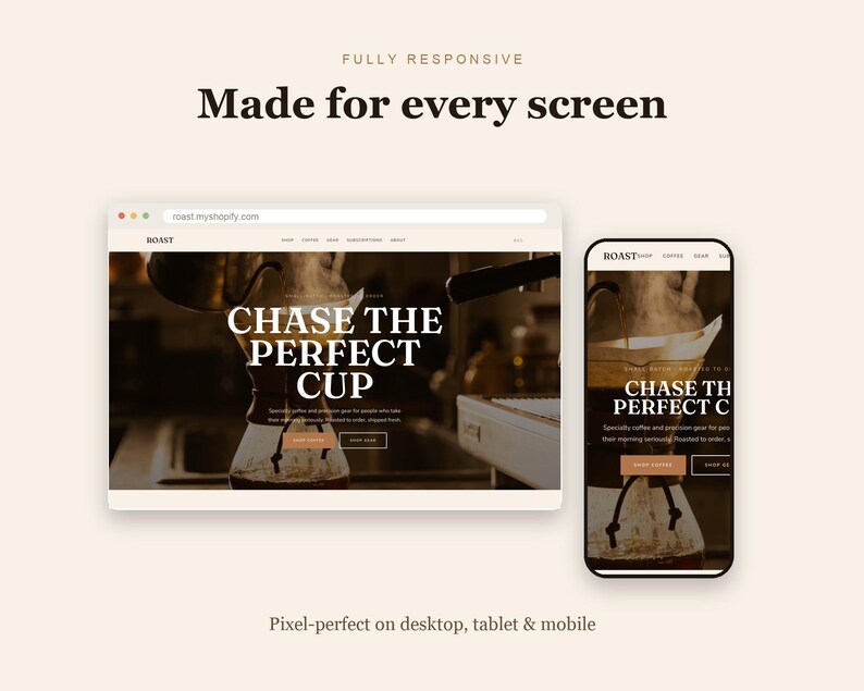 ROAST Shopify theme