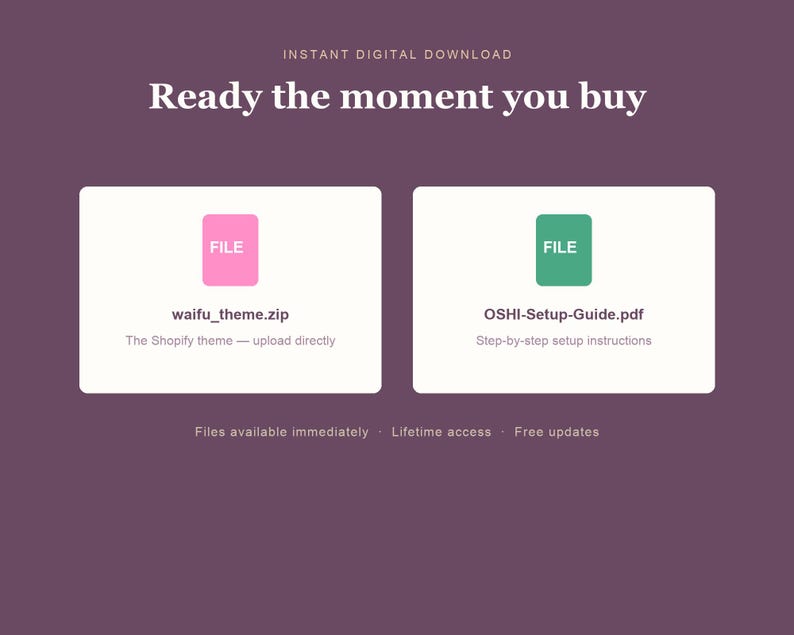 OSHI Shopify theme