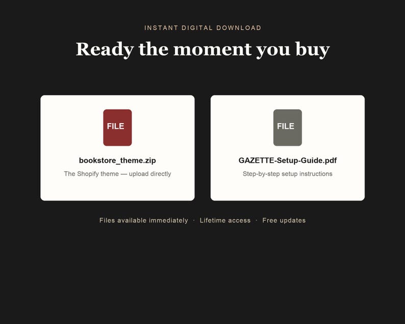 GAZETTE Shopify theme