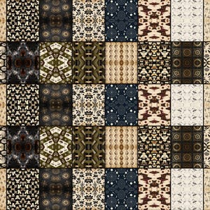 Dark Academia Patterns digital paper bundle