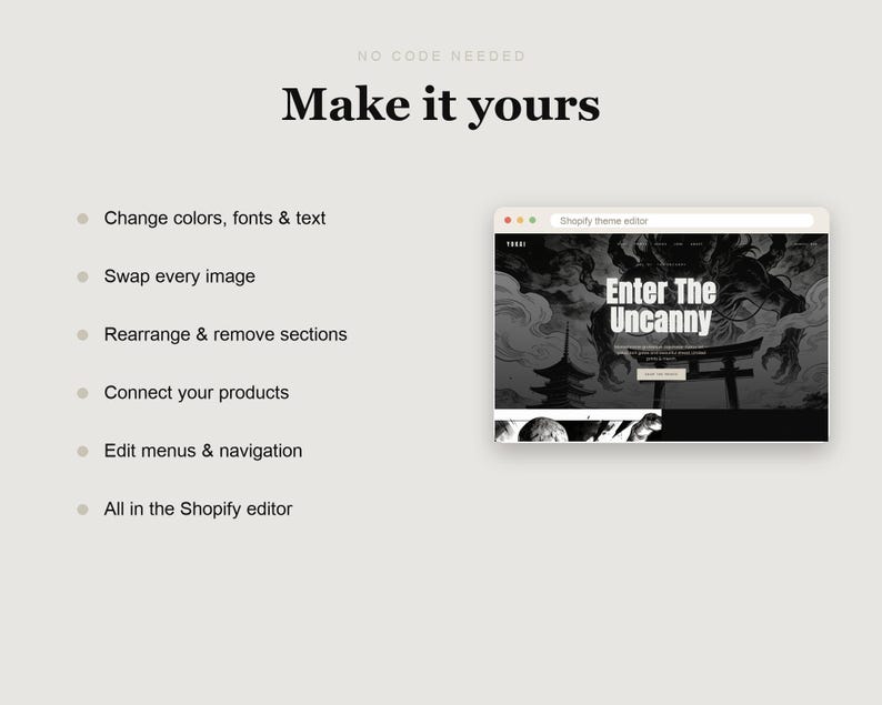 YOKAI Shopify theme
