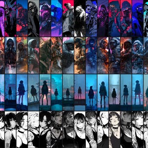 Techwear Anime Wallpapers bundle