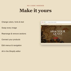 GRIMOIRE Shopify theme