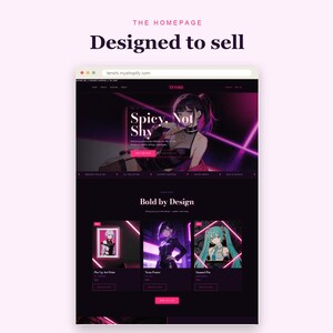 TENSHI Shopify theme