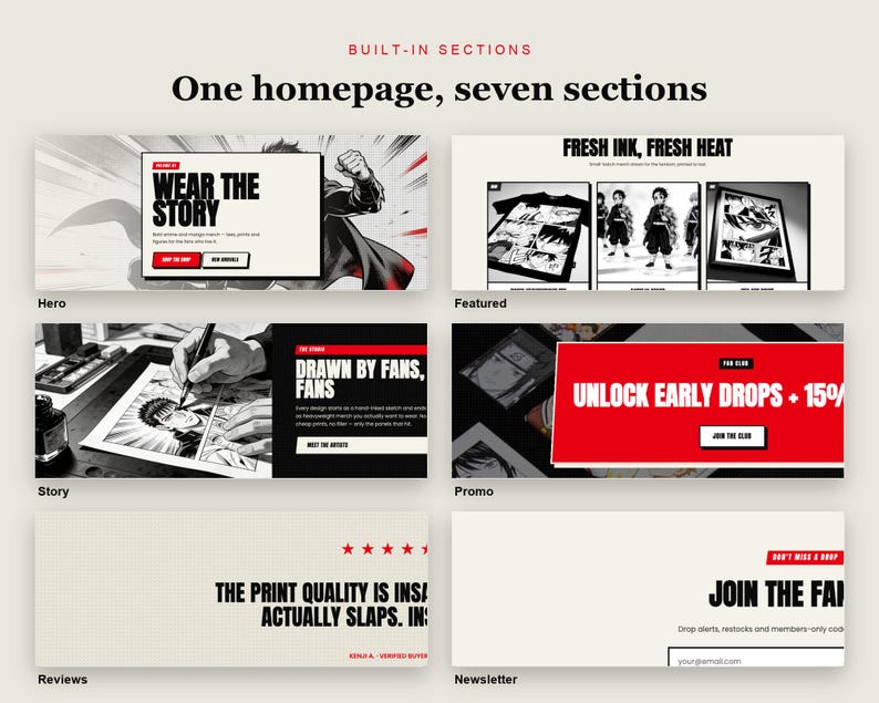 RONIN Shopify theme