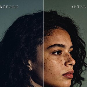 Moody Portrait Lightroom Presets Bundle, Cinematic Film Look (Instant Download) image 9