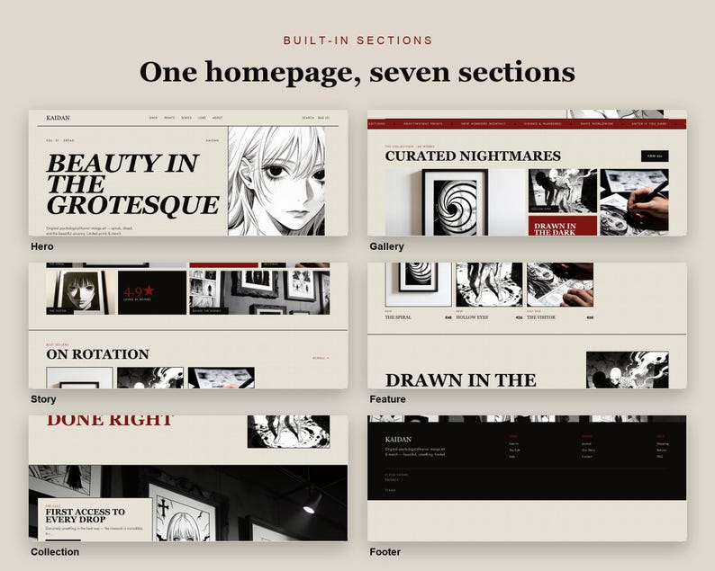 KAIDAN Shopify theme