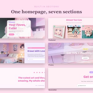 OSHI Shopify theme