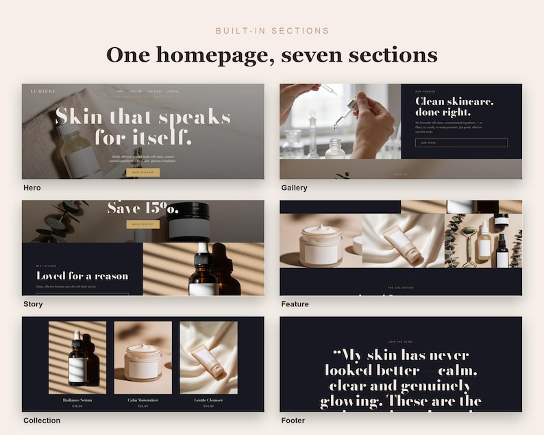 Lumière Shopify theme