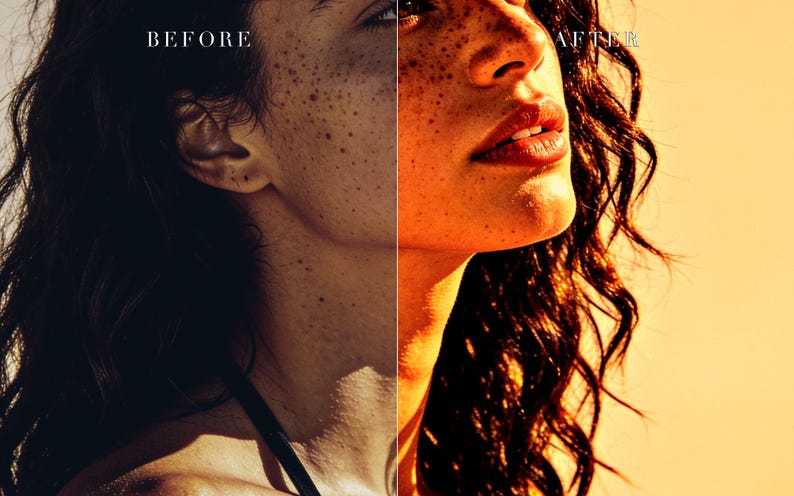 Bronze Goddess Lightroom Presets, 6er-Bundle, Mobil/Desktop (Sofort-Download) Bild 6