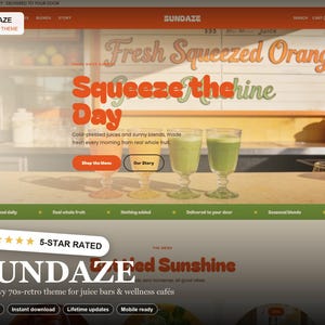 SUNDAZE Shopify theme