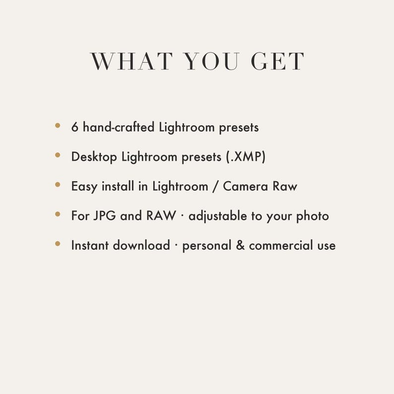 Lightroom Presets Bundle, Clean Girl 6 Preset Pack, Mobile & Desktop Photo Filter, Instagram Aesthetic, Instant Download