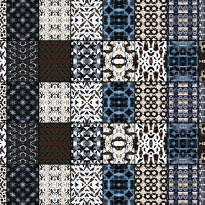 Gothic Christmas Patterns digital paper bundle