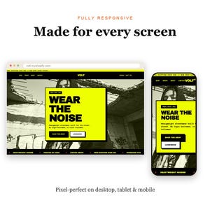 VOLT Shopify theme