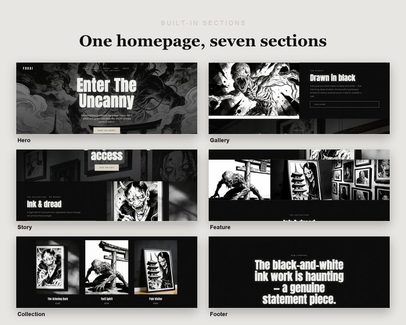YOKAI Shopify theme